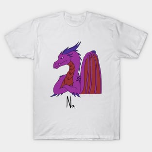 No Dragon (Purple) T-Shirt